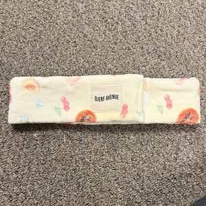 Djerf Avenue Terry Headband in Fruit print